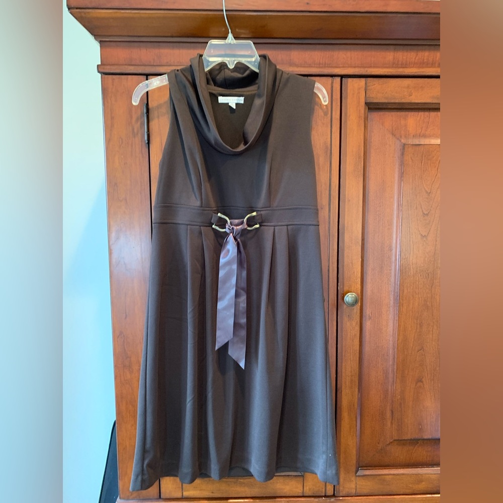 Cowl neck dress